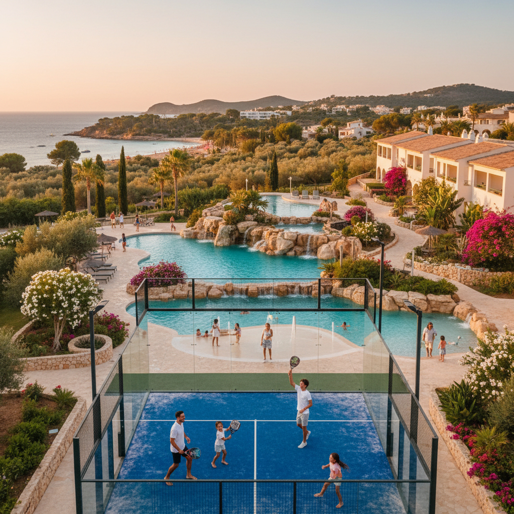 Mallorca Familienhotel mit Padel Familienresort auf Mallorca mit Padelplätzen