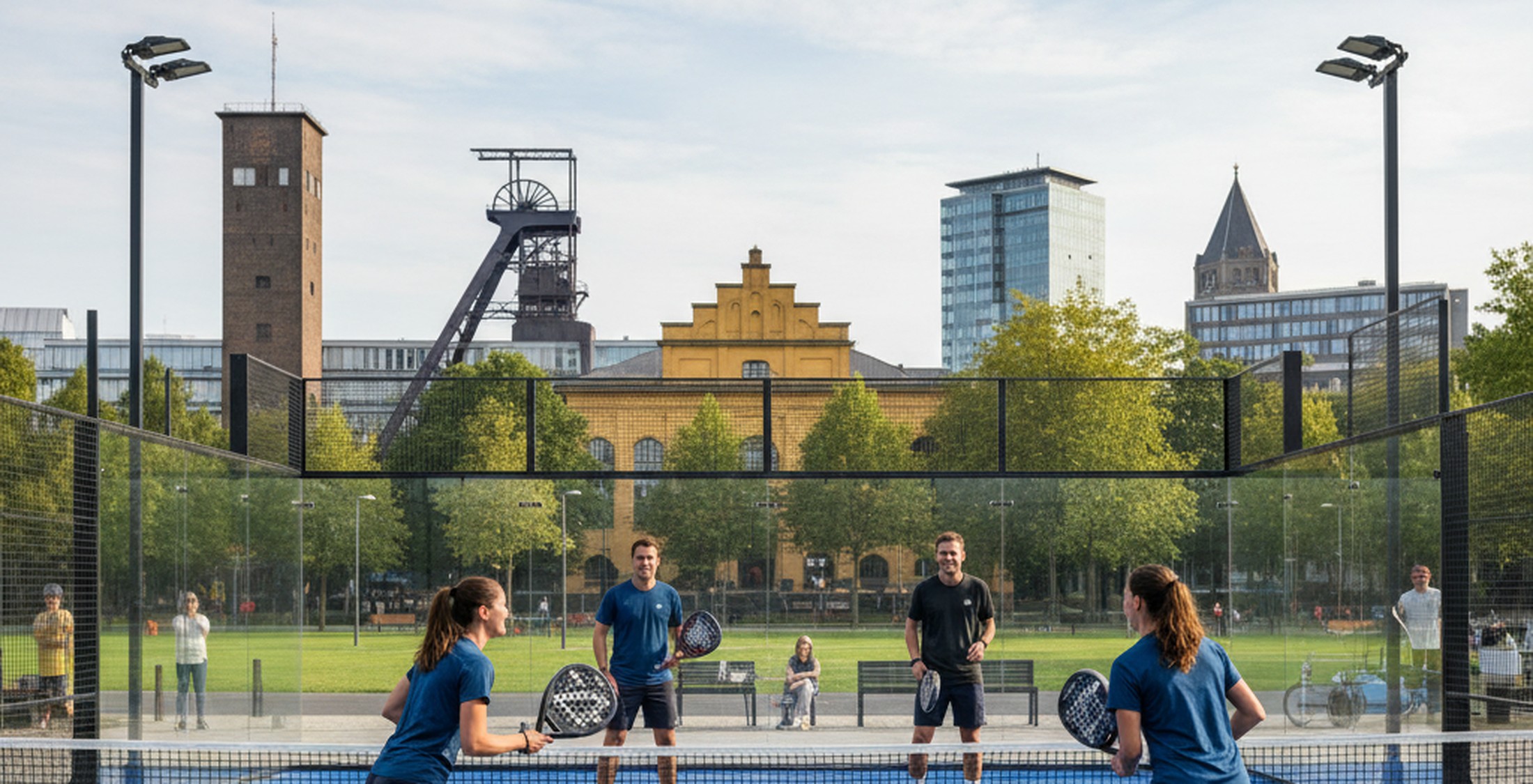 Padel Bochum: Courts in der Stadt und im Nahbereich