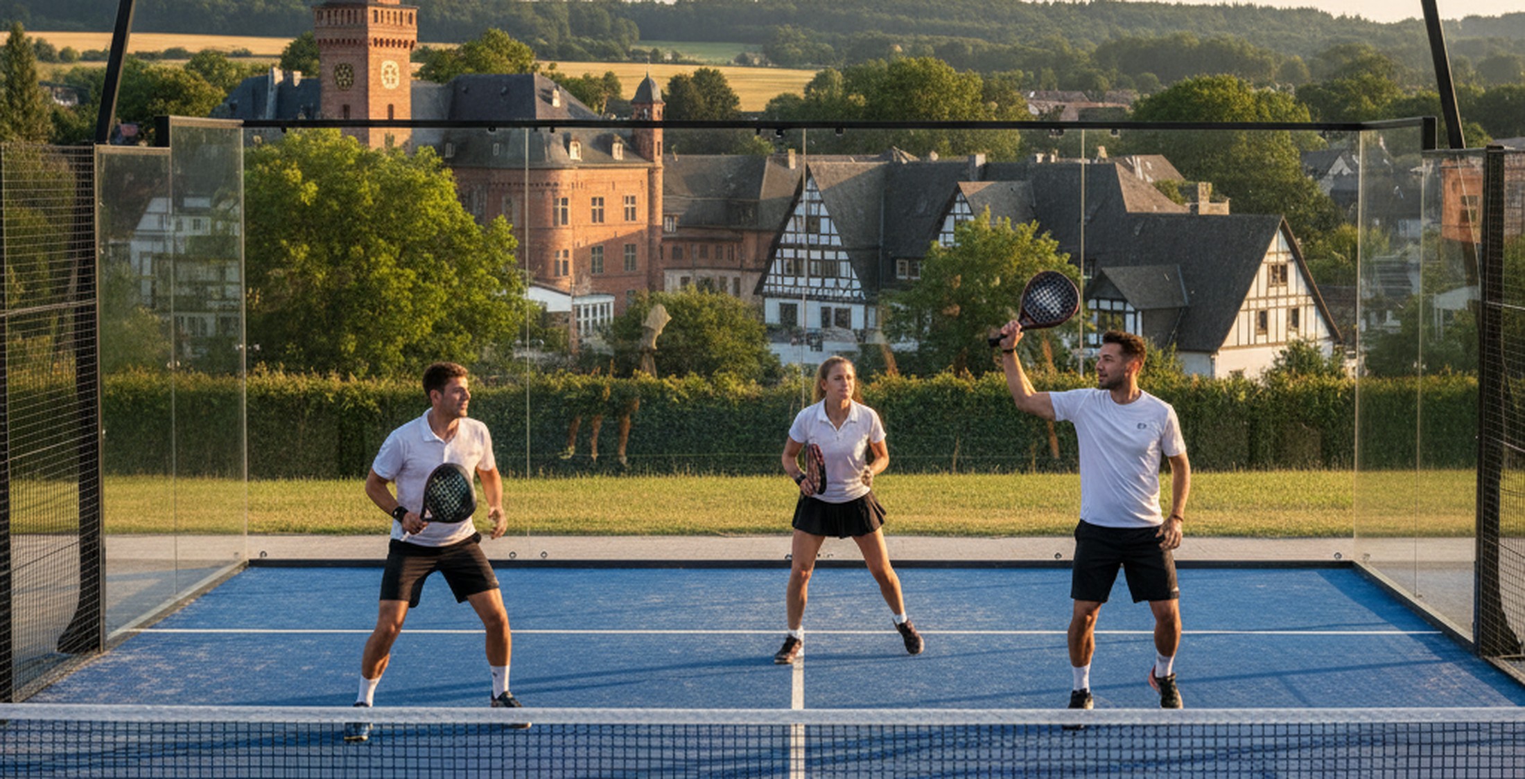 Padel in Gladbeck: RuhrPadel, Courts und Turnierbetrieb