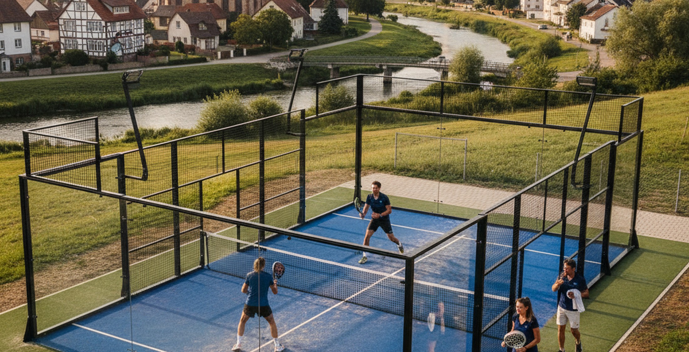Padel in Niederkassel: padelBOX, Courts und Liga