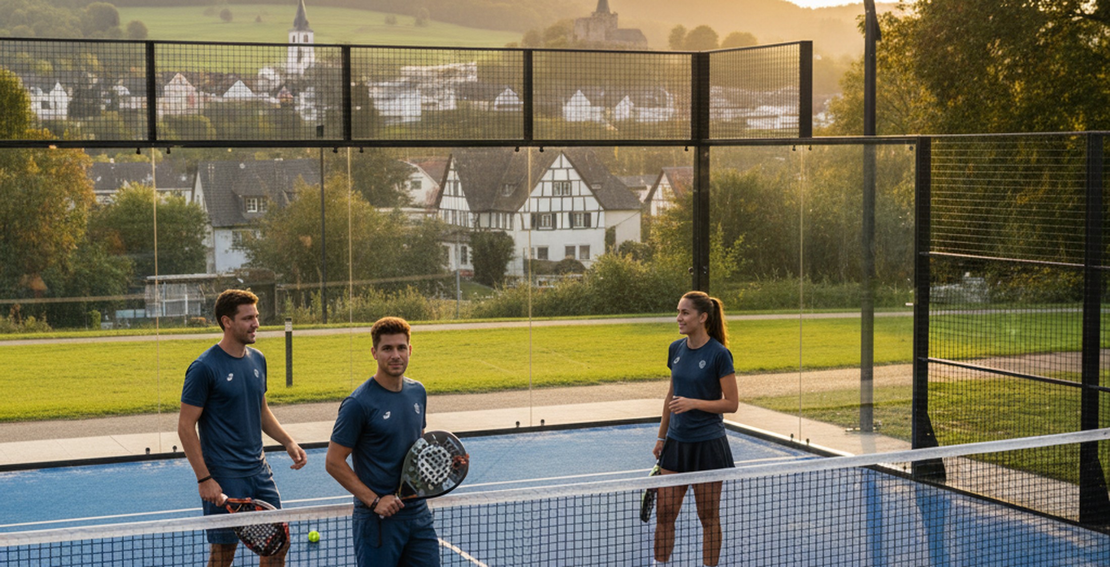 Padel in Rösrath: Padel Terminal mit 6 Indoor-Courts