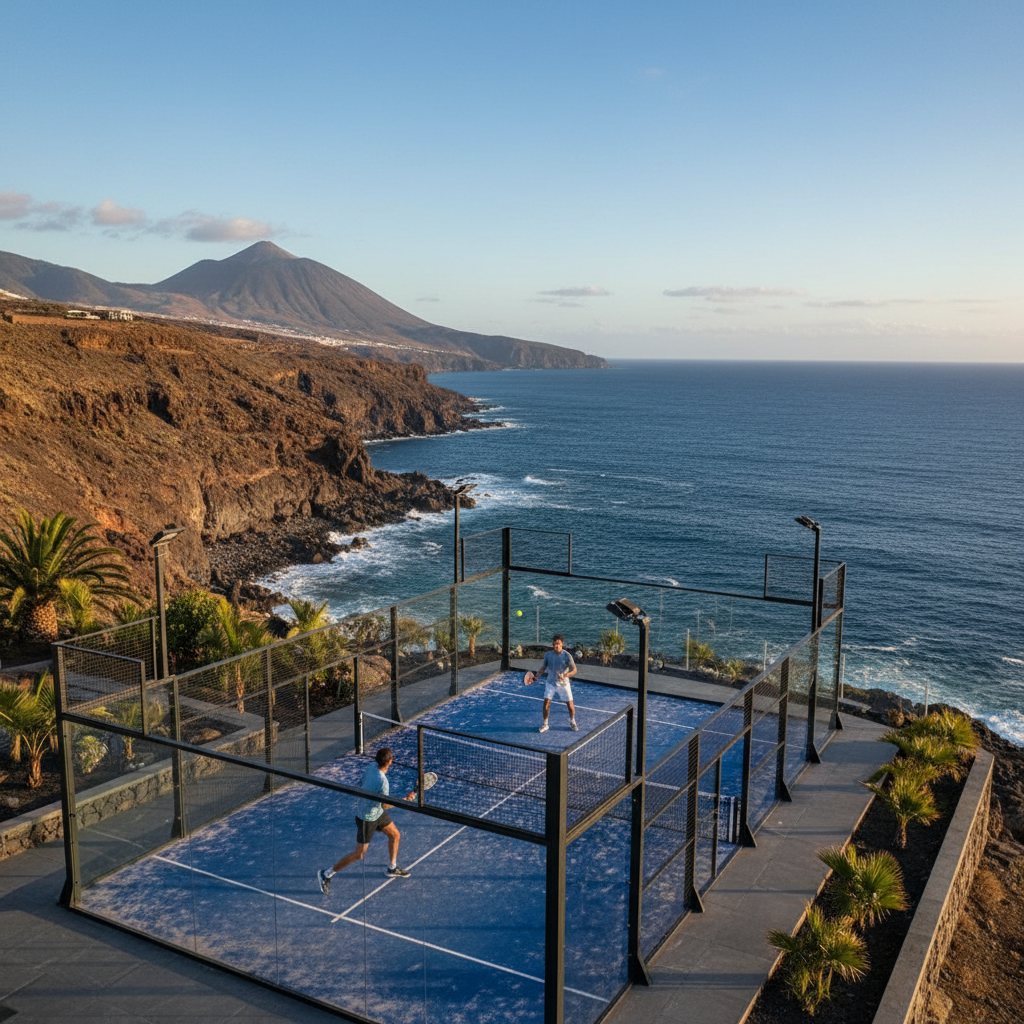 Teneriffa mit Fokus auf Hotels mit Padel-Anlagen