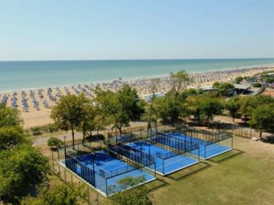 Padel Feld am Meer 1 zu 1 padel training