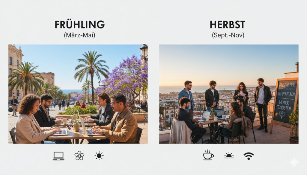 Wann nach Malaga Reisezeit