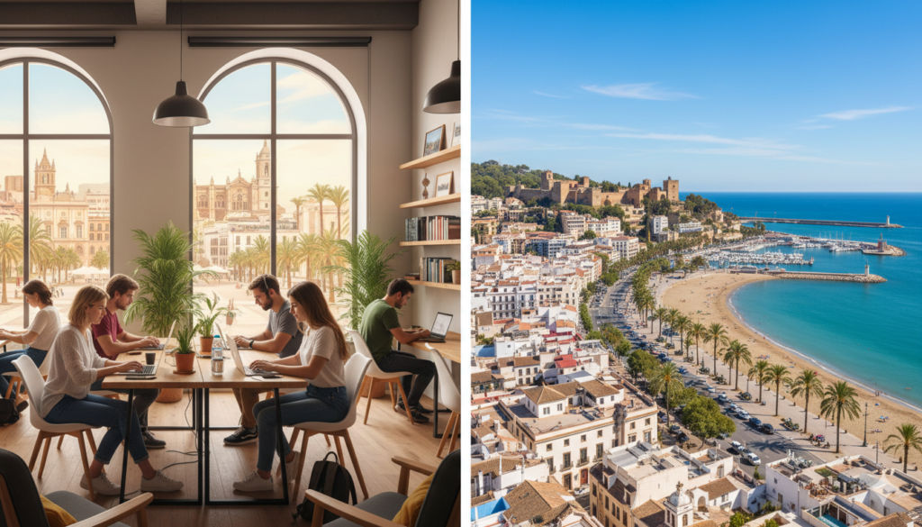 Workation in Málaga: Coworking, Unterkunft, Community und beste Reisezeit