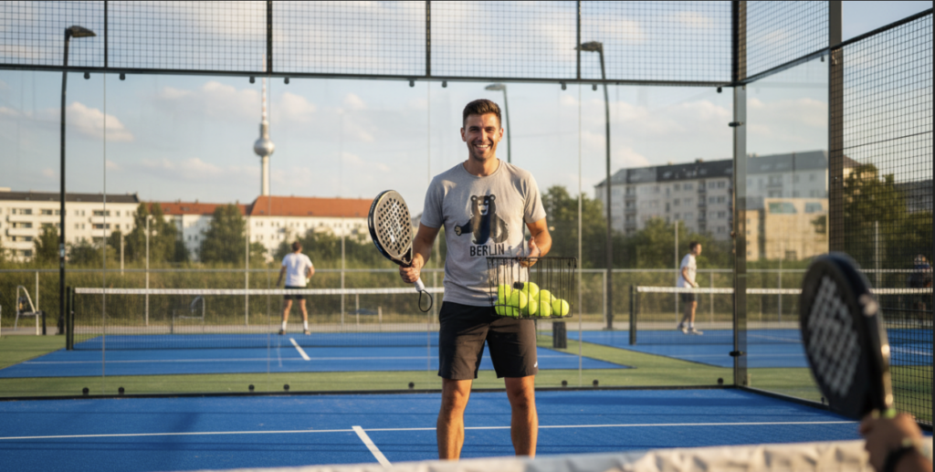 Padel Trainer in Berlin finden: Matching-Service für effizientes Gruppentraining und Community-Aufbau