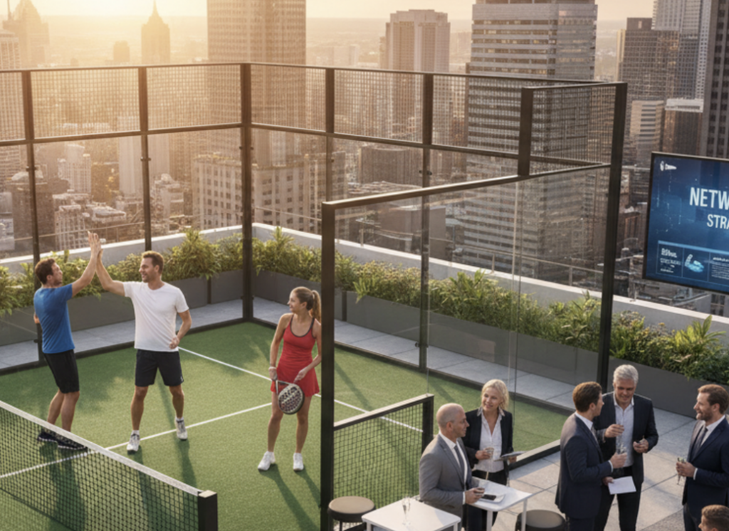 Netzwerken auf dem Padel-Court: Warum Padel der ideale Business-Katalysator für Online-Unternehmer ist und wie Smash & Connect kuratierte Padel-Retreats organisiert