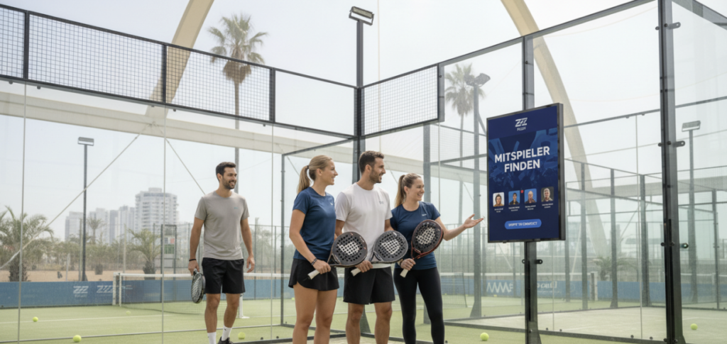 Mitspieler für Padel Tennis finden: Flexible WhatsApp-Communities von Smash & Connect als Alternative zu Playtomic